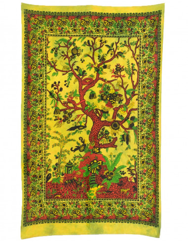 Yellow Tree Tapestry