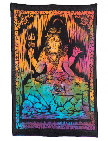Dieu Shiva Batik Tentures