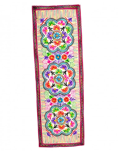 Embroidered Ethnic Tapestry