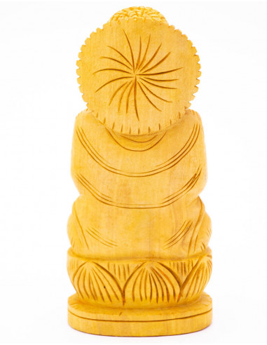Geschnitzte Buddha-Statue