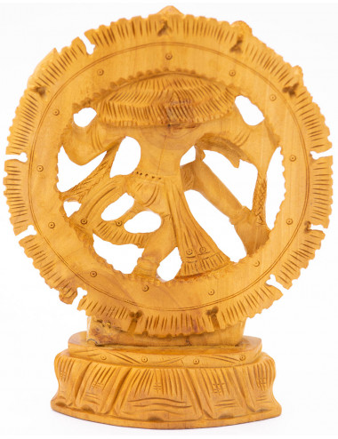 Shiva Wood Statue 2