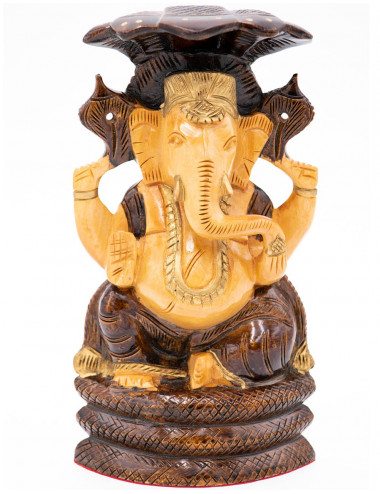 estatua-ganesha-madera-dos-colores