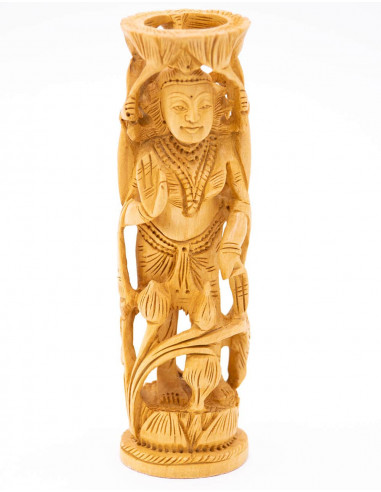 Lakshmi-Holzturm-Statue