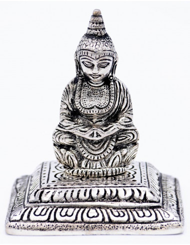 Buddha Metall Statue Räucherstäbchenhalter
