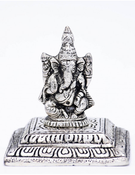 Statua del bruciatore di Ganesha in metallo