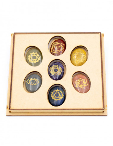 Caixa Conjunto de Pedras Reiki