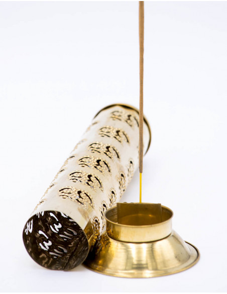 Metal Tower Incense Burner