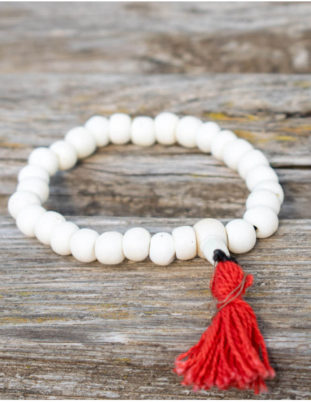 Mala-Knochen-Armband