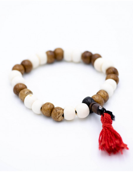Bracciale in osso tibetano