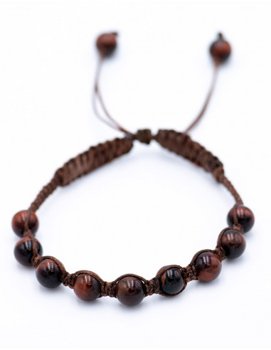 pulsera-hippie-artesanal-macrame-y-piedra