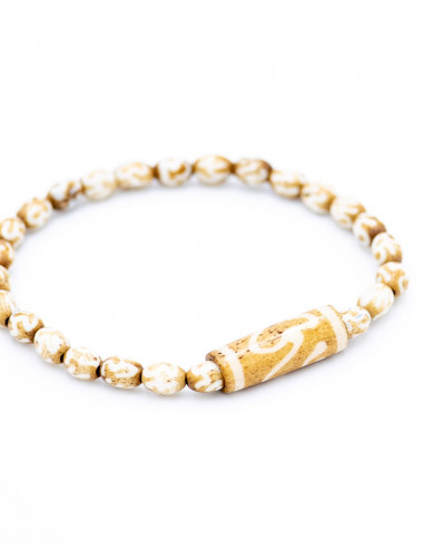 Pulseira Unissex de Osso Fino 2