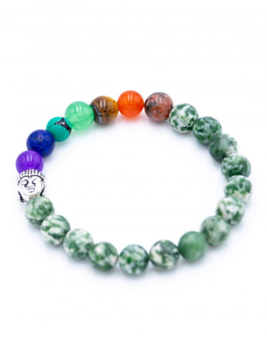 Achat-Mineral-Armband mit 7... 2