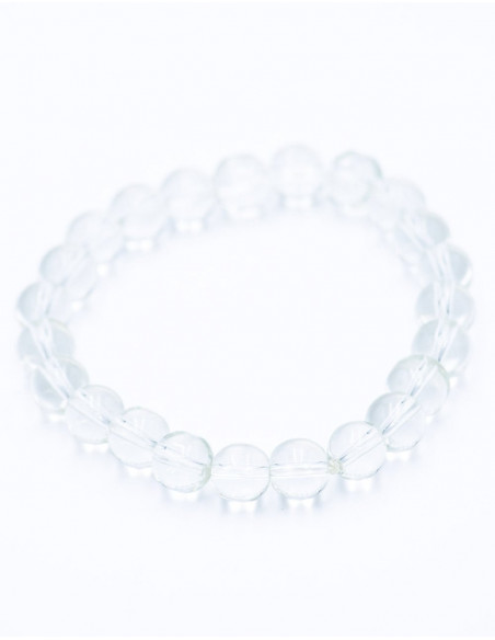 Elastisches Stein-Quarz-Kristall-Armband