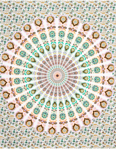Couette Mandala Multicolore