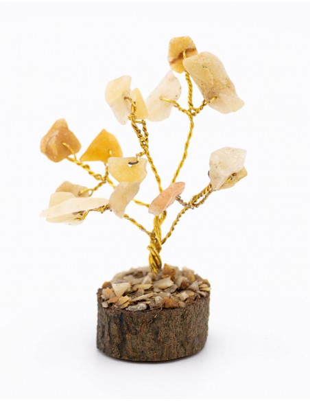 Albero minerale citrino