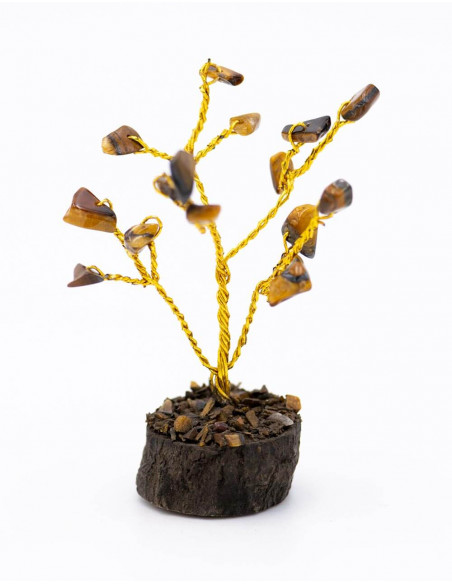 Energy Tree Tiger Eye Stone
