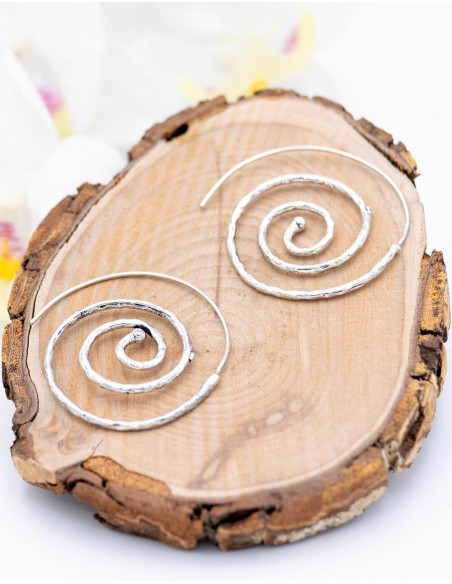 Brincos pendentes circulares