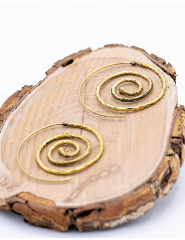 Runde baumelnde Ohrringe 2