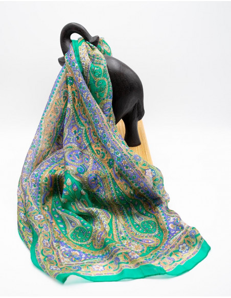 Rectangular Silk Scarf