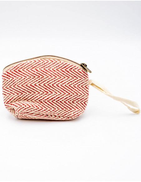 Red Hemp Toiletry Bag