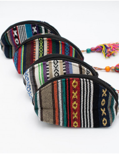 Gestreifte Kulturtasche