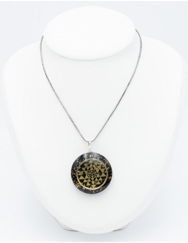 Pendentif Cercle Orgonite