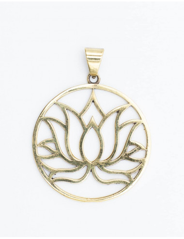 Sacred Lotus Pendant 2