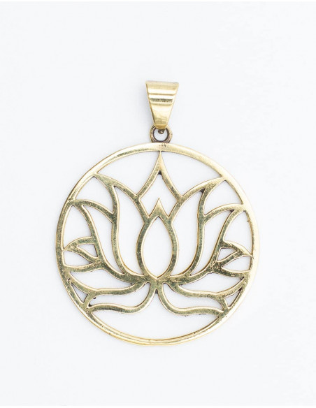 Pendentif Lotus Sacré