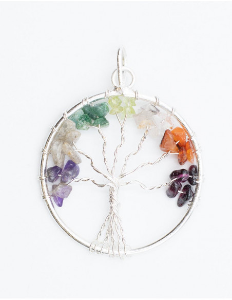 Ciondolo Albero della vita Pietre