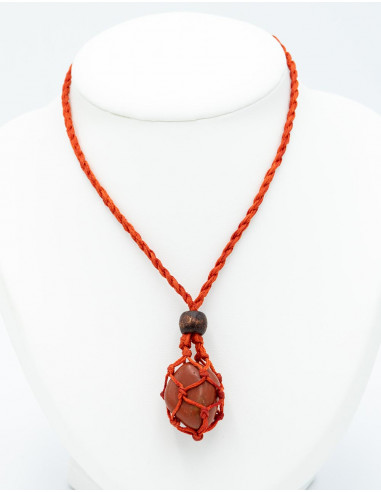 Colar com Pedra Mineral
