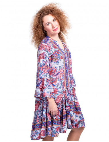 Boho Printed Dress 2