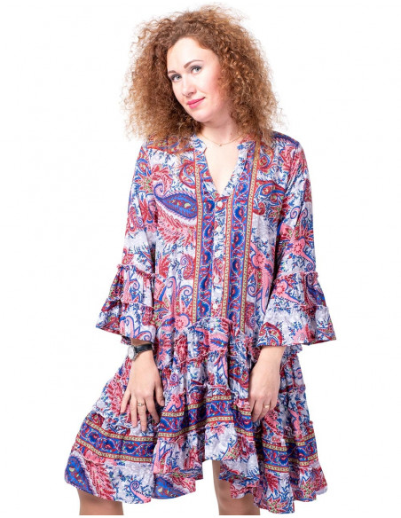 Boho Printed Dress