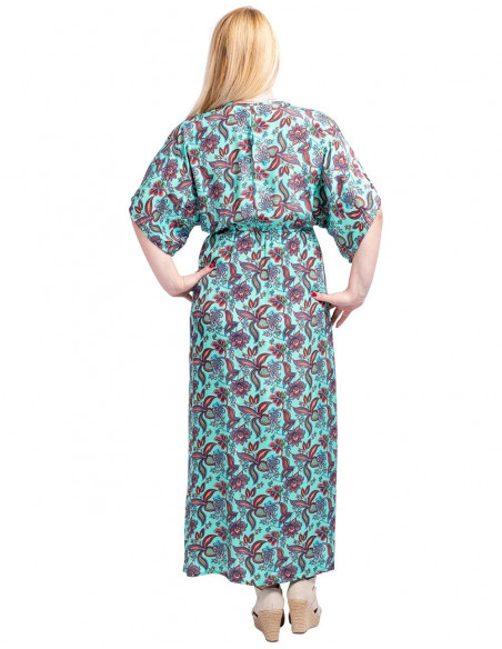 Vestido Longo com Fenda