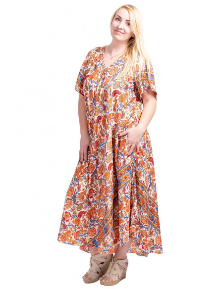 Weites XXL-Kleid