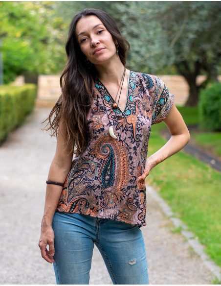 camiseta Paisley
