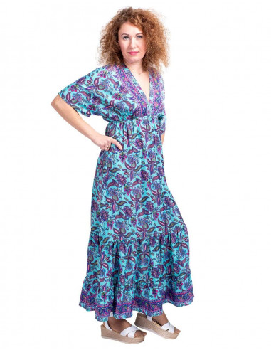 Summer Dress with Ruffles