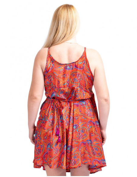 Red Wrap Dress