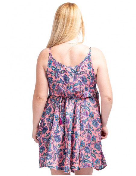 vestido-verano-tallas-grandes-salmon
