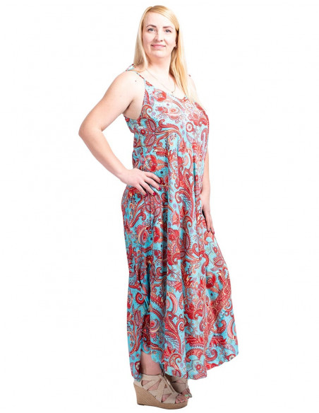 Robe imprimée et ample