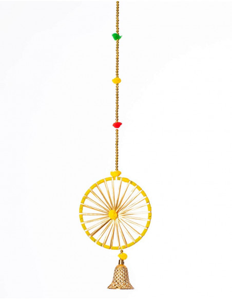 Pendentif Ethnique Cercle et Cloche