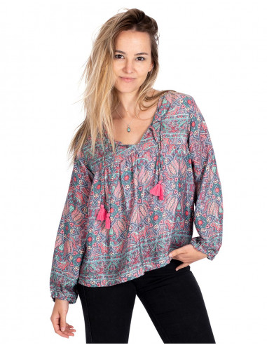 Hippie style blouse