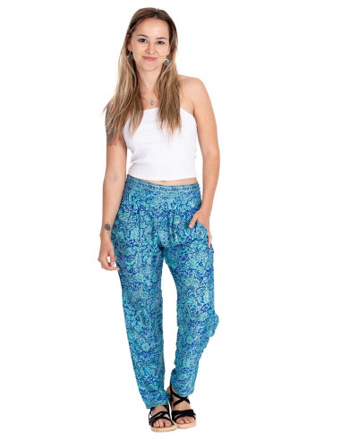 Pantaloni skinny stampati