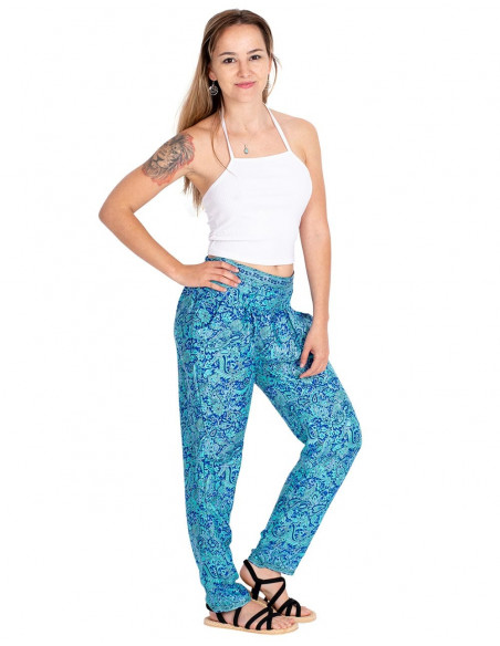 Printed Skinny Pants