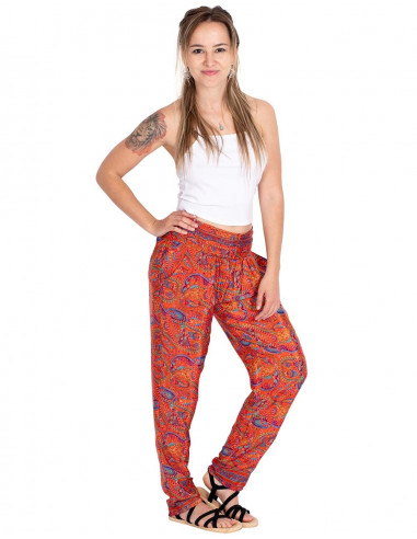 Printed Skinny Pants