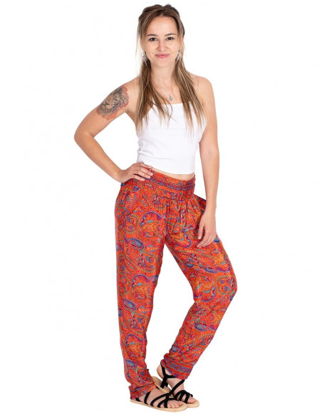 Pantaloni skinny stampati