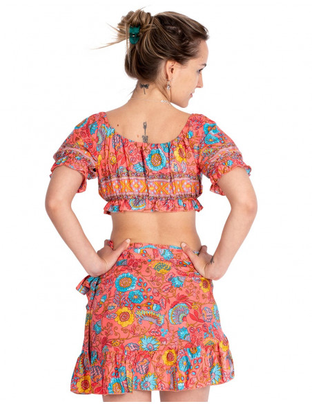 Miniskirt and Top set