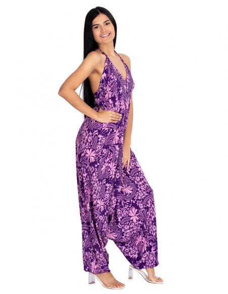 Combinaison longue violette