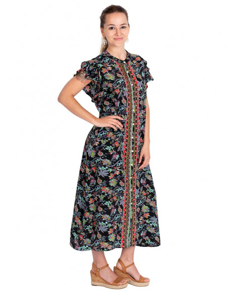 Robe chemise imprimée