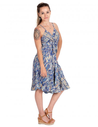 Robe nœud sous la poitrine