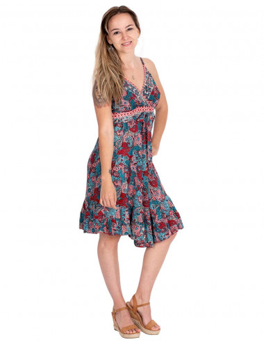 vestido-corto-seda-tirantes-multicolor 2